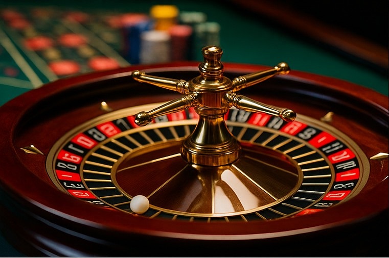 Roulette table